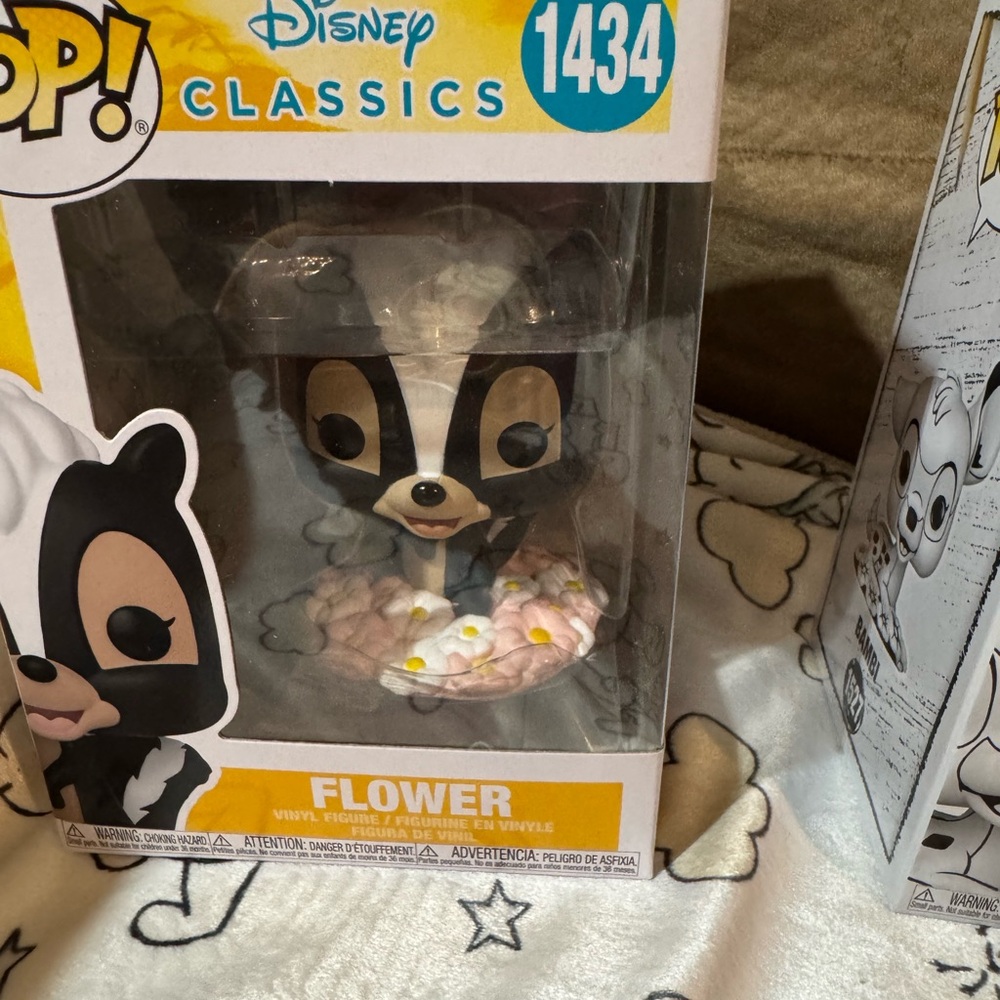 Funko Disney Classics Flower Pop Figure with Black and White